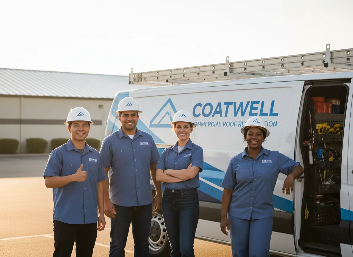 Commercial roof coating company in Sigurd, UT
